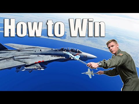 DCS Dogfights How to Beat Everything in the F14 Tomcat