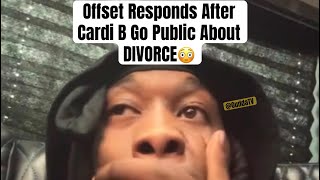 Offset Responds After Cardi B Go Public About Divorcing Him,I Didn’t Expect This Reaction🤷🏾‍♂️