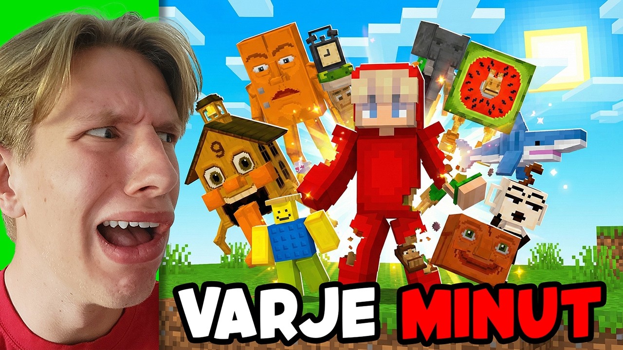 Minecraft, Men Du Förvandlas till BRAINROT Varje Minut