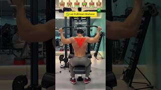 How to Do Lat Pulldowns Correctly | Beginner Guide 🔥💪 #gym #fitness #viral #backexercise