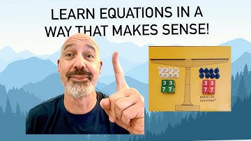 Hands on Equations(R) Pt. 5 - Zero Pairs and why they keep an equation in balance! See the Solving!