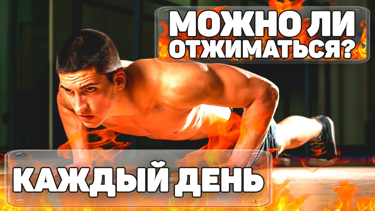 ⁣Можно ли отжиматься каждый день и полезно ли это? Полный разбор!