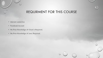 Openstack - 1.Trystack Course Requirments