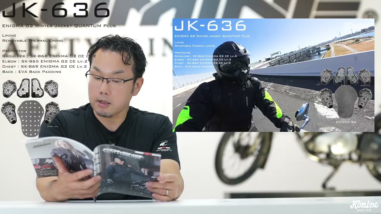 JK-638 ENIGMA G2 Winter Jacket Quantum / JK-636 ENIGMA G2 Winter