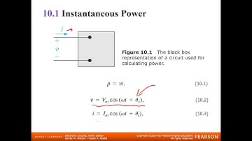 Electric Circuits II Ch.10: Sinusoidal Steady-State Power Calculations (1/5) القدرة في حالة الثبات