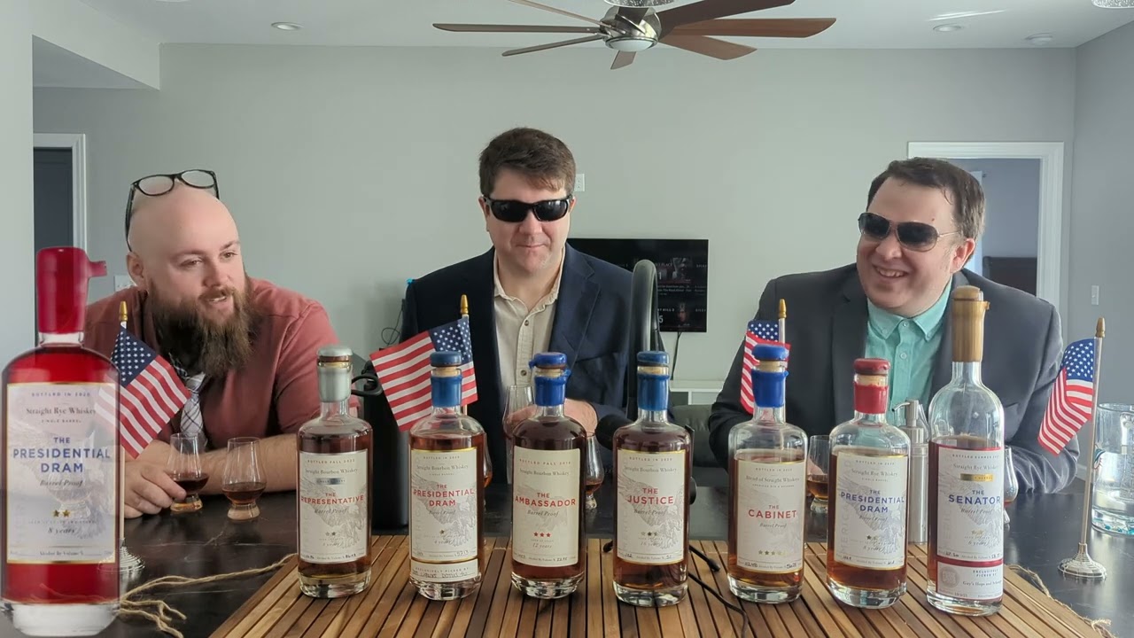 Our Drunken Election Day Special - Tasting the Proof and Wood DC Collection!!!