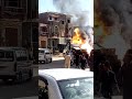 تابع انفجار عبوات غاز بمطعم محافظة قنا مركز نقاده