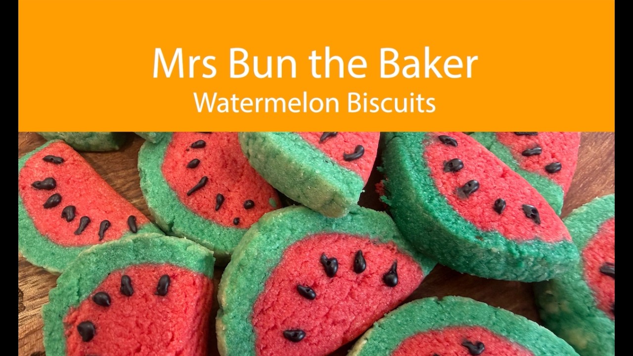 Watermelon biscuits!!