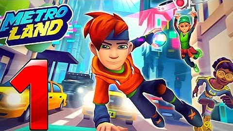 MetroLand - Gameplay Walkthrough Part 1 New Subway Surfers Game (iOS,Android Gameplay) #shorts