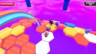 Fall Guys - Solo Wins Nº 2,425 to 2,429 - Hex-A-Ring x5 (Ring Hexathlon) - Only the final minute