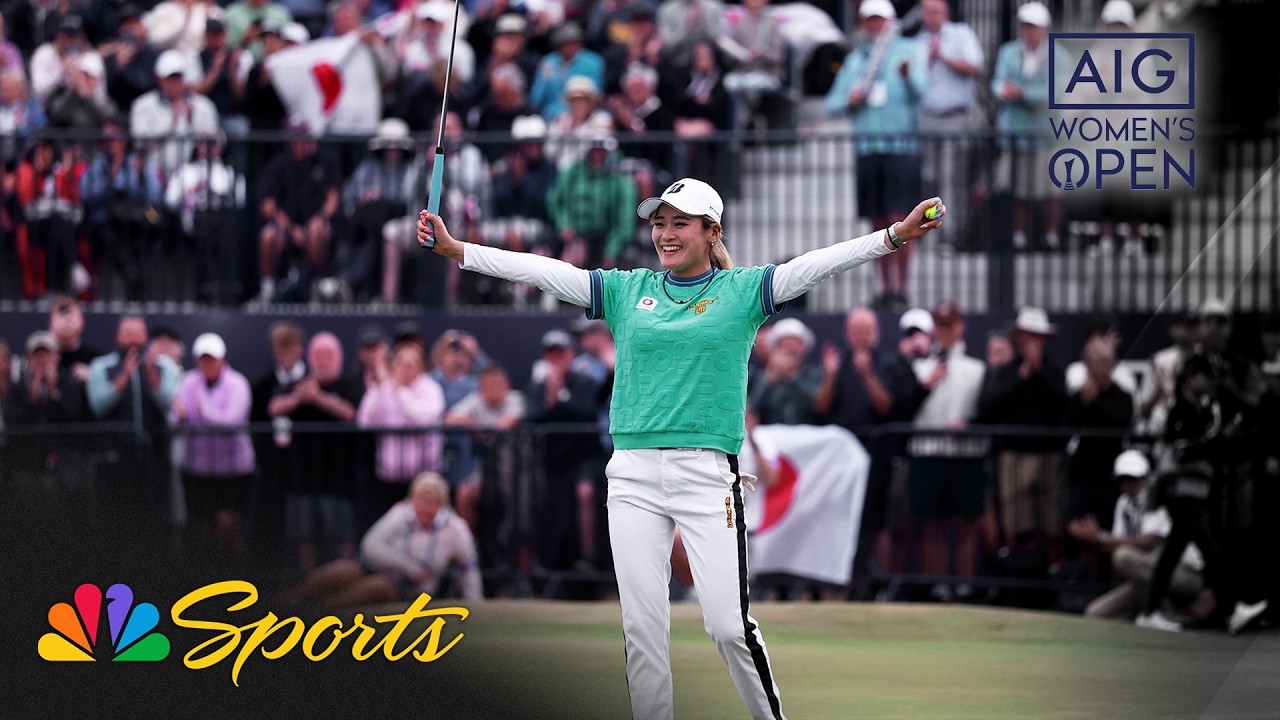 Shiho Kuwaki wins her first major on second playoff hole | AIG Women's Open | Golf on NBC Sports