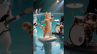 Коты рокеры поют “Гимн Котов” (официальный трейлер) #shorts #кот #ai