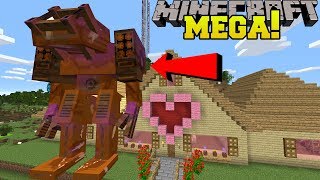 Minecraft: MEGA CHOCOLATE GOLEM!!! (WORLD'S BIGGEST GOLEM MADE OF CHOCOLATE!) Mod Showcase
