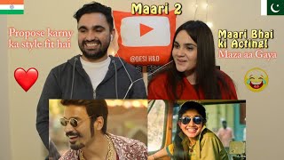 Pakistani reaction to Maari 2 Comedy Scenes | Sai Pallavi Proposes Dhanush | Desi H&D Reacts