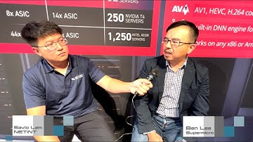 NETINT technologies - Ben Lee from Supermicro in short interview during IBC