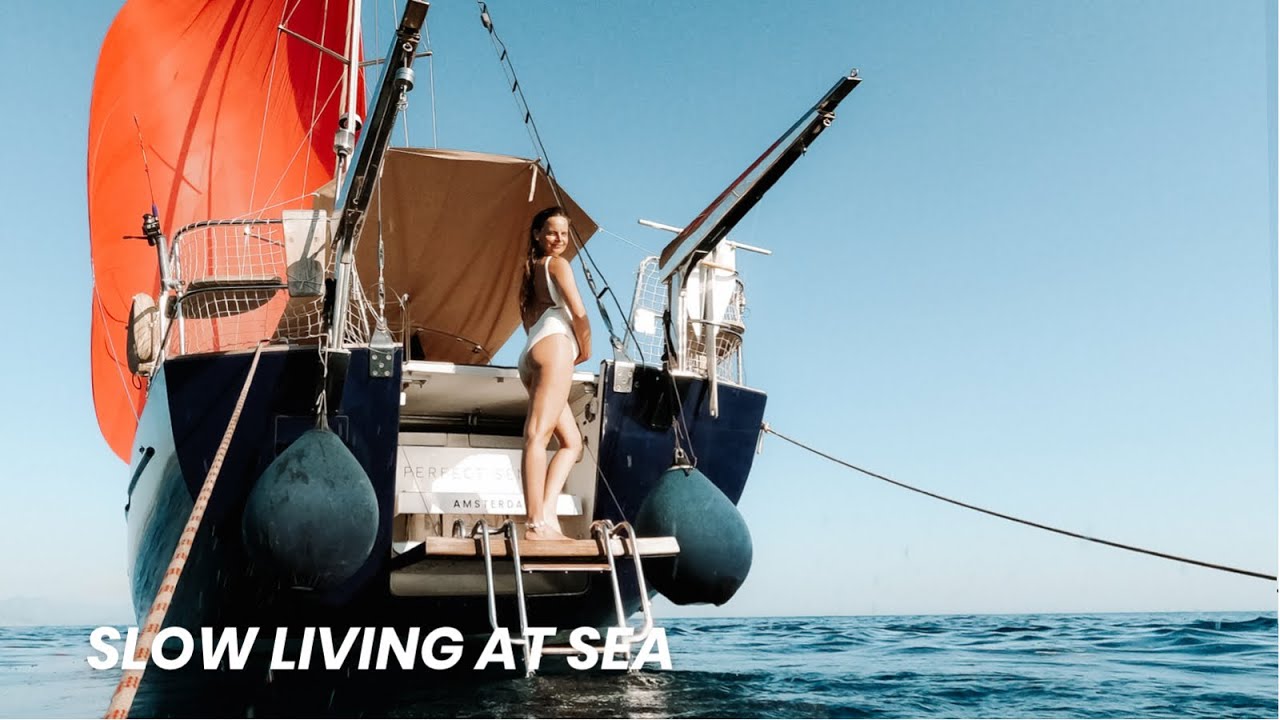 Swimming While SAILING + GENDER reveal | a perfect Sail Life day – BOAT LIFE Montenegro