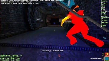 Vertical Kill on The Pit map by Maric Quake 2 CTF RailwarZ June 18 2019