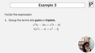 ALG2 FP.5  Factoring By Grouping