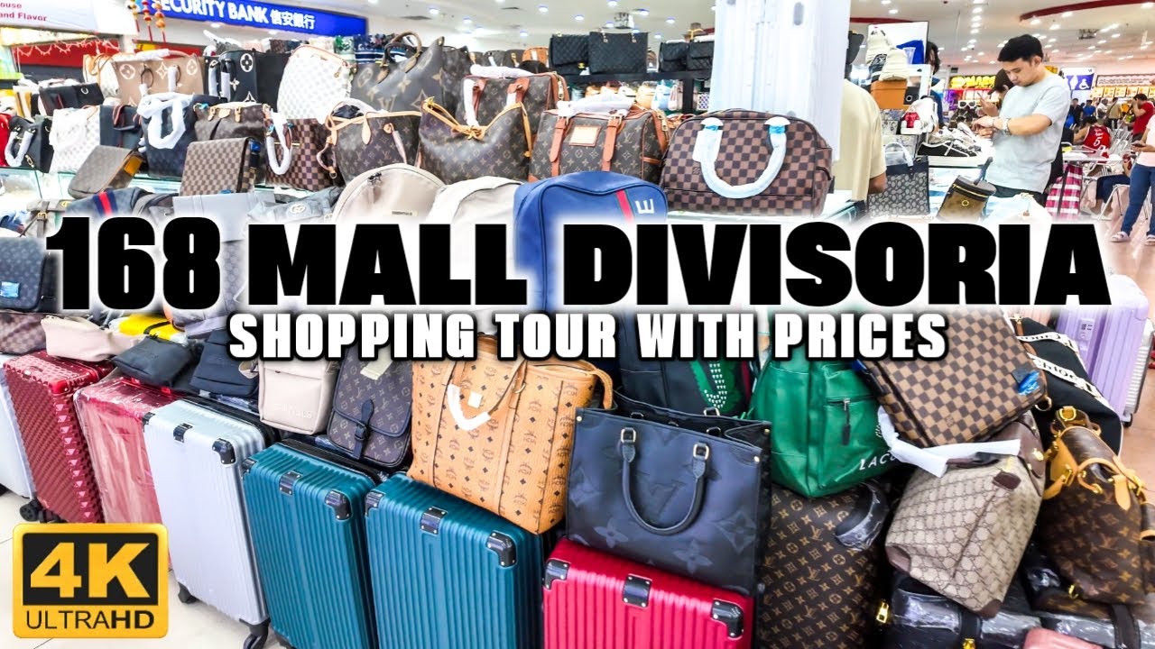 [4K] 168 MALL DIVISORIA Shopping Tour! Bargains, Fashion Finds, and Must-See Deals!