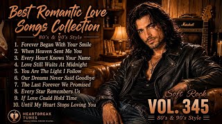 💖 Greatest Hits Romantic Love Songs 💖 Soft Rock Ballads 70's 80's 90's - If Love Could Hold Time