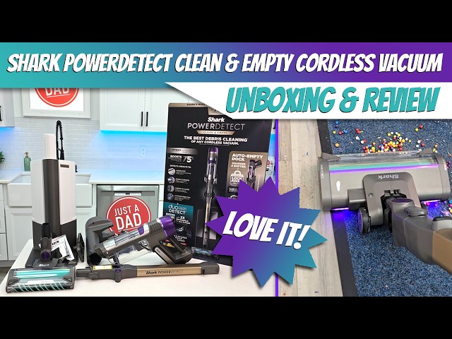 Shark PowerDetect Clean & Empty Cordless Vacuum IP3251 UNBOXING