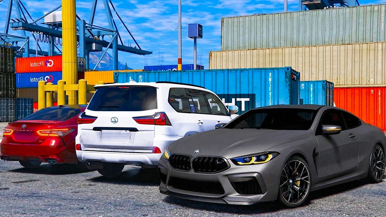 ВЫБИЛ ИЗ КОНТЕЙНЕРА BMW M8 И ВЫШЕЛ В ПЛЮС! БОРЬБА ЗА КОНТЕЙНЕРЫ! - BLACK RUSSIA 🌊ВОТЕР