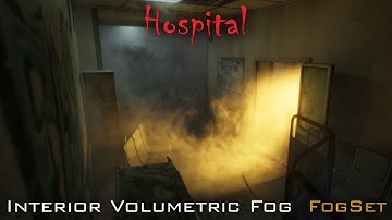 Interior Volumetric Fog. "Mystic Hospital" - Trailer | FogSet | UE4 & UE5