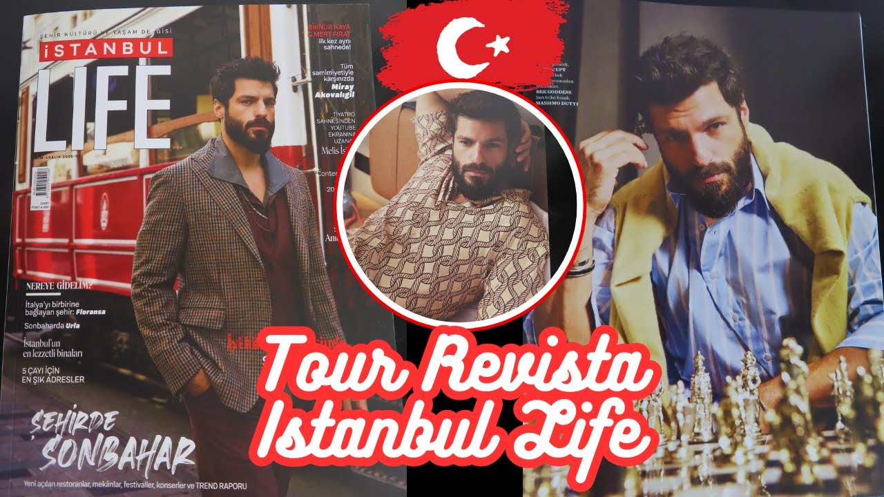 Serkan Çayoğlu- tour pela revista Istanbul Life/Outubro de 2025