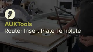 auktools router insert plate template