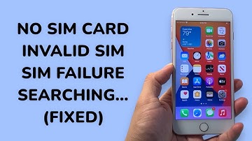 iPhone 7 / 7 Plus: No Service / Searching / No SIM Card / Invalid SIM Failure / SIM Failure (FIXED)