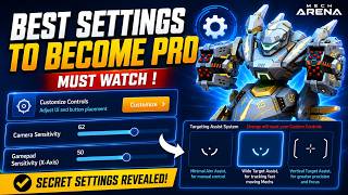 YOU'RE USING THE WRONG SETTINGS! 😱 BECOME A PRO IN MECH ARENA | Mech Arena