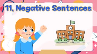 11. Mga Negatibong Pangungusap | Basic English Grammar para sa Mga Bata | Grammar Tips screenshot 4