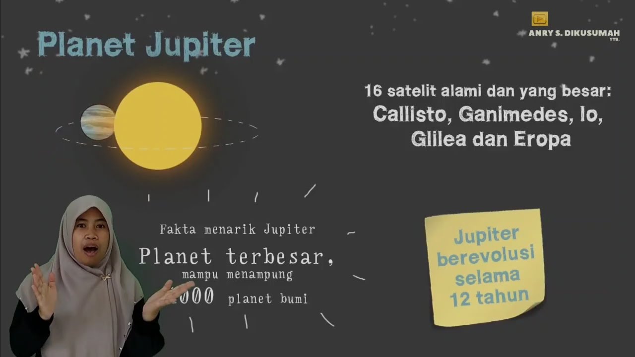 IPA - Nama dan ciri-ciri planet #kelas6 #ipa - YouTube