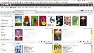 Requesting Digital Review Copies in Edelweiss
