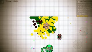 Agar.io - Epic Dominating Agar.io Mobile Gameplay // SPLITRUN