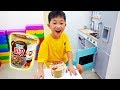 Pororo noodle with kids playground toy play for kids