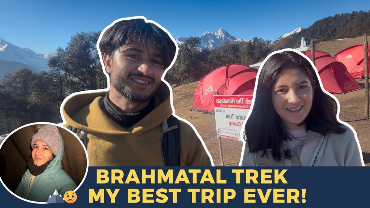 Brahmatal Trek: Sapna sach ho gaya! 😍 (Day 1) 