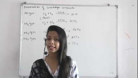 PREPARATION  OF INTER HALOGEN COMPOUND