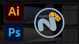 Celebrity Aircraft bump map tutorial: Illustrator, Photoshop and Modo Profile