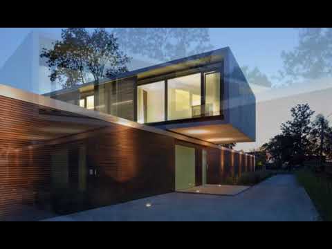 Video: Dua Stacked Perpendicular Volumes Defining Modern LK House di Austria