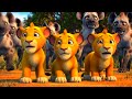 The Lion Family 3D Animated Hindi Story For Kids 
