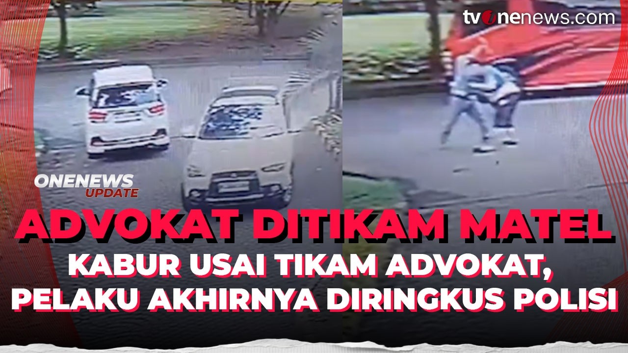 Aksi Penikaman Advokat Gegerkan Tangerang, Pelaku Tertangkap saat Kabur | OneNews Update