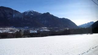 Trenes suizos / Swiss trains - Part 2 Bernina Express 2013 Chur to Tirano winter snow