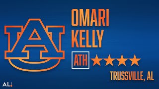 Auburn 2022 Signees: 4-star ATH Omari Kelly Highlights