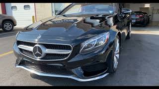 Mercedes Benz S560 Convertible - Pristine Auto Detailing Rochester NY