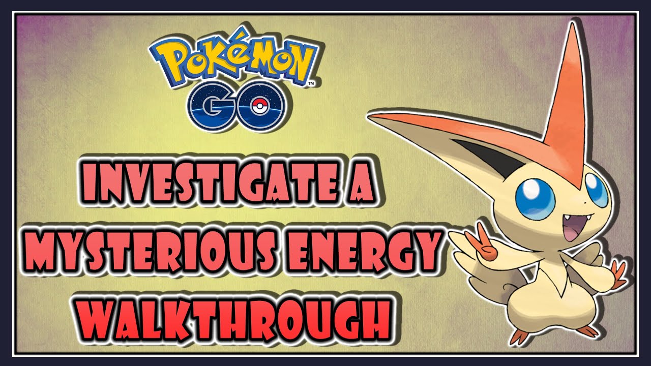 Pokemon GO: Investigate a Mysterious Energy Research Walkthrough - All