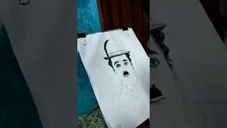 Charlie Chaplin Pencil Drawing 