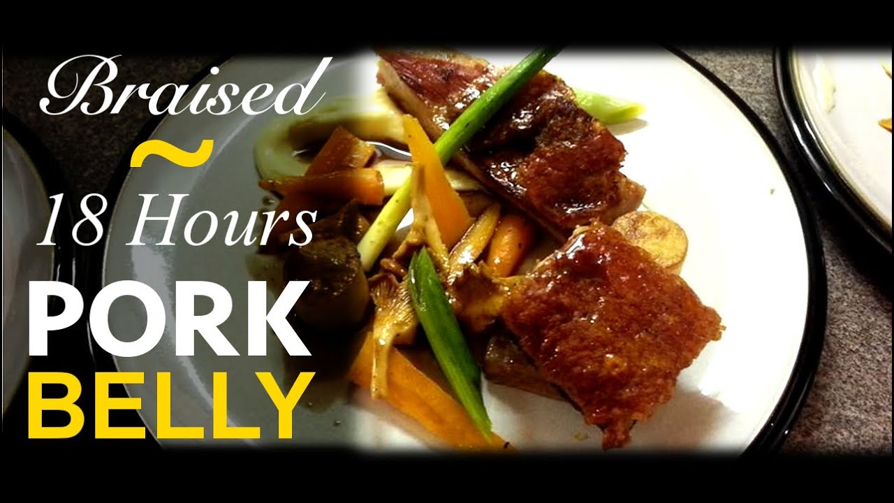 BRAISED PORK BELLY Heston Blumenthal Cookbook YouTube