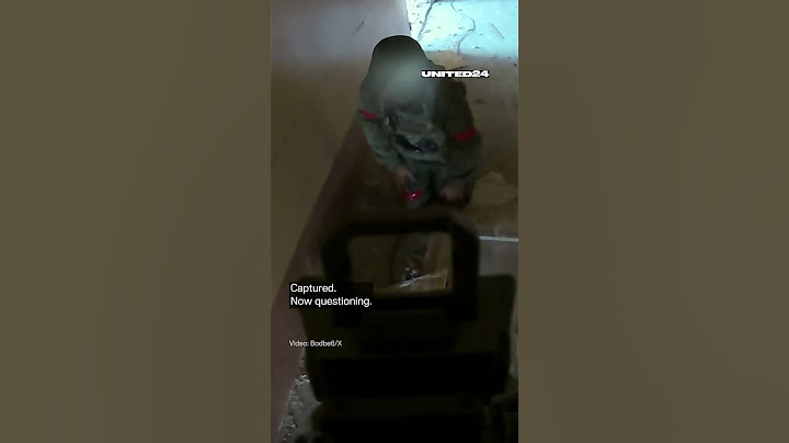 Ukrainian Soldiers Capture Russian POW on Battlefield. POV Operation