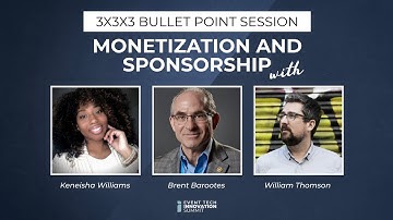 How to make money from events - top tips on monetization and sponsorship from event experts